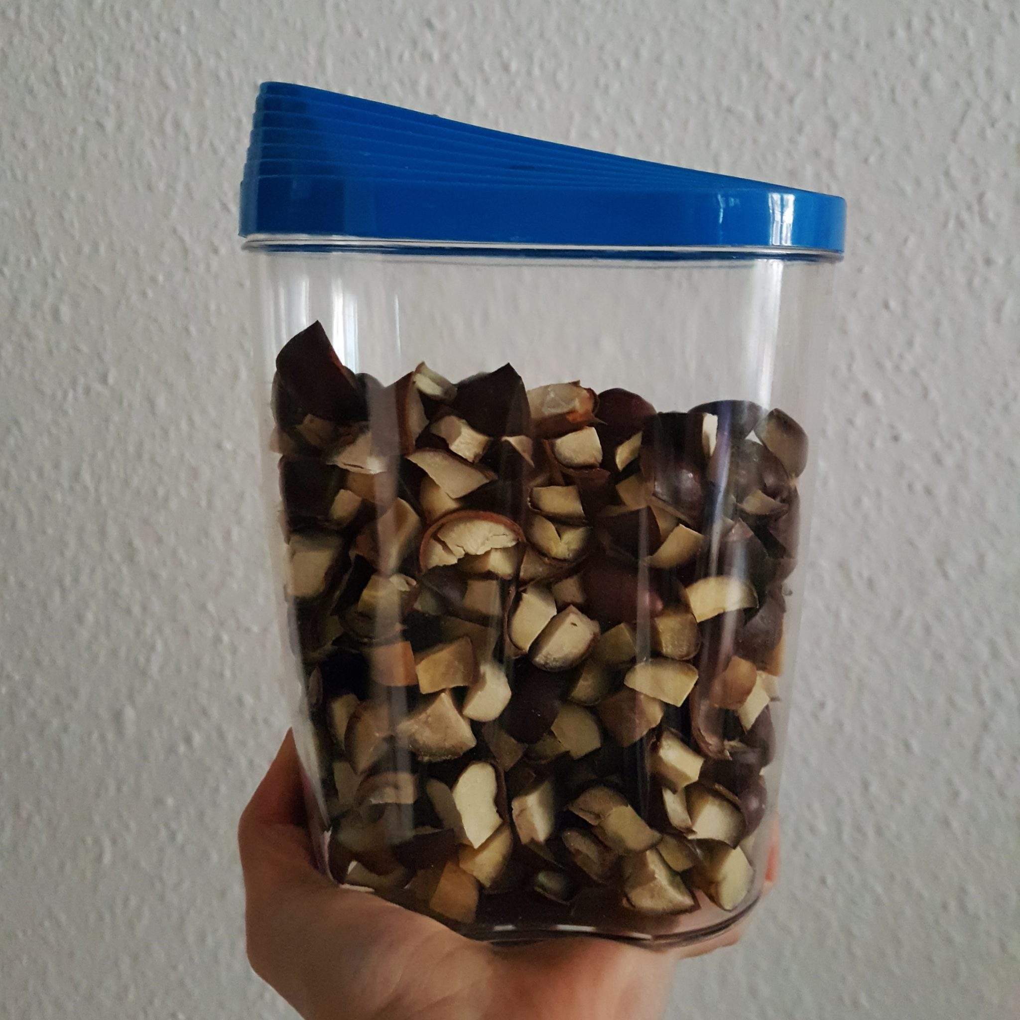 DIY - Waschmittel aus Kastanien selber machen - von weniger & morgen.